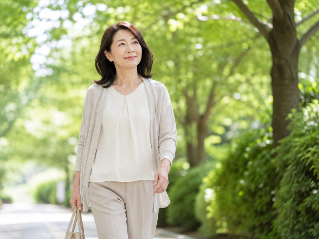 離婚後の人生を前向きに歩き出す50代女性